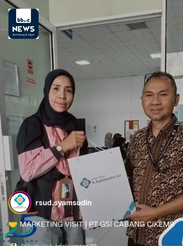 Tim Marketing RSUD R. Syamsudin, S.H. (RS Bunut) melaksanakan Marketing Visit ke PT GSI Cabang Cikembar untuk memperluas jaringan layanan kesehatan dan kerja sama industri di Sukabumi. bunut kerjsama gsi