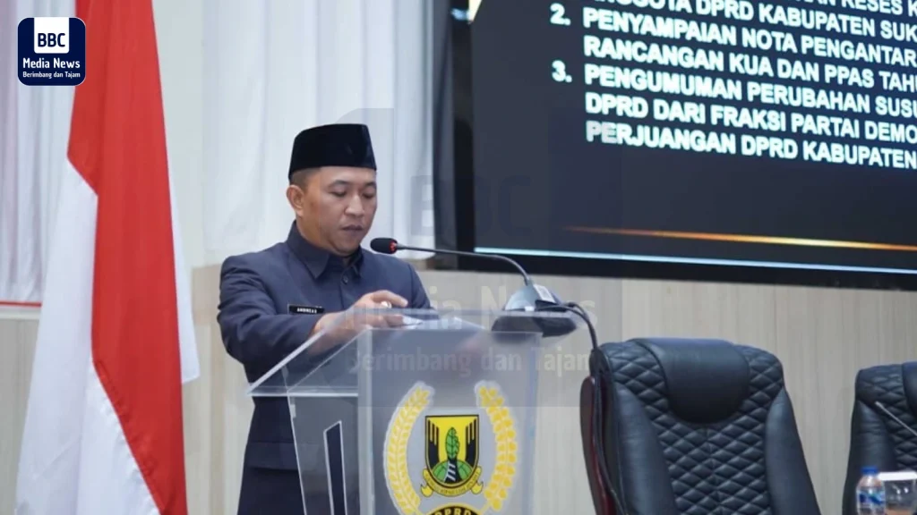 DPRD Kabupaten Sukabumi Gelar Rapat Paripurna ke-9, Bahas Reses, KUA-PPAS 2027 dan Perubahan AKD Pripurna 9 3 1024x576