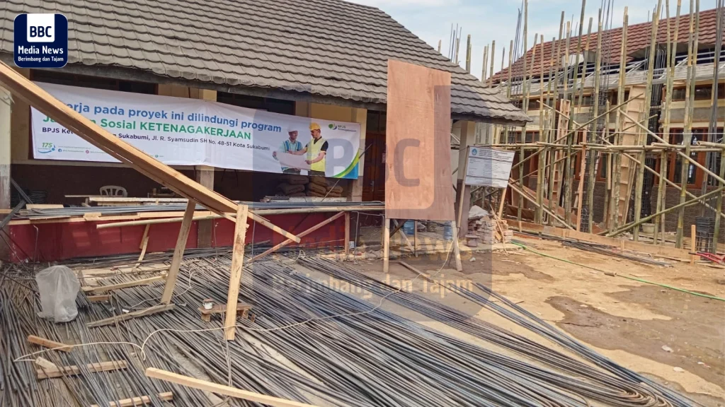 PASCA PEMBERITAAN BANYAKBERITA.COM, PEKERJA PROYEK REVITALISASI SDN CIBUNAR 1 RESMI TERDAFTAR BPJS KETENAGAKERJAAN proyek cibunar sd