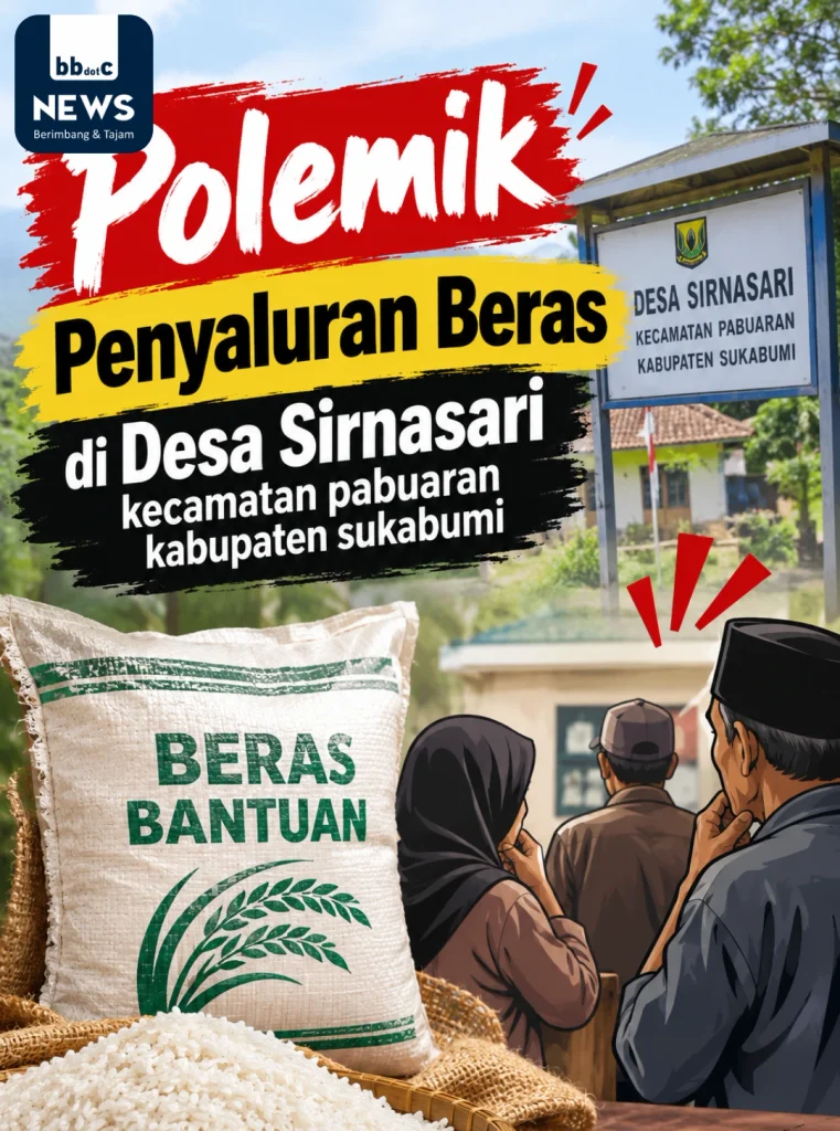 polemik penyaluran beras desa sirnasari 1